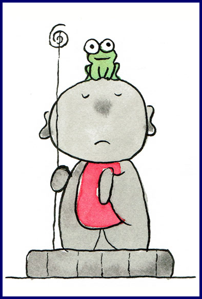 【カエルも一緒】お地蔵さん36