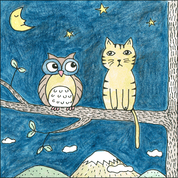 【眠れない】絵日記16