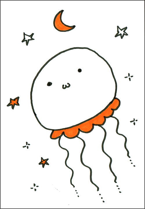 宇宙クラゲふわふわ