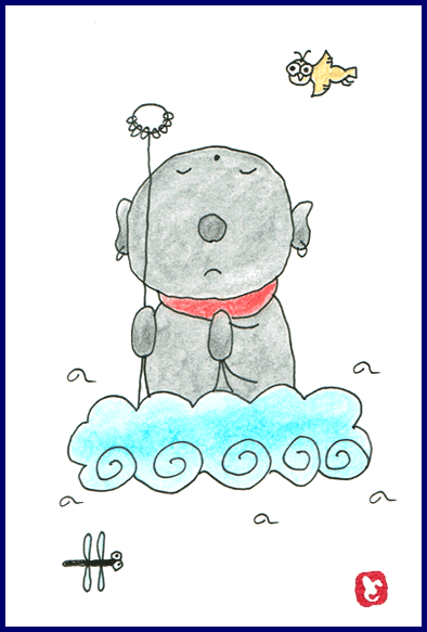 【 日暮れ】お地蔵さん57